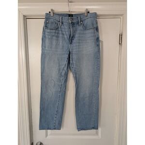 J.Crew Slim Boyfriend Jeans Women's  29 Light Wash Denim Casual all‎ day stretch
